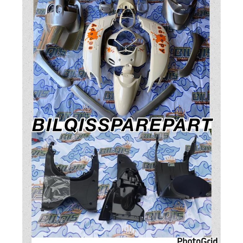 Body Scoopy 2018 Cover Full Sett Body Halus Dan Kasar Scoopy Fi Esp Tahun 2017 2018 2019 rna Cream K