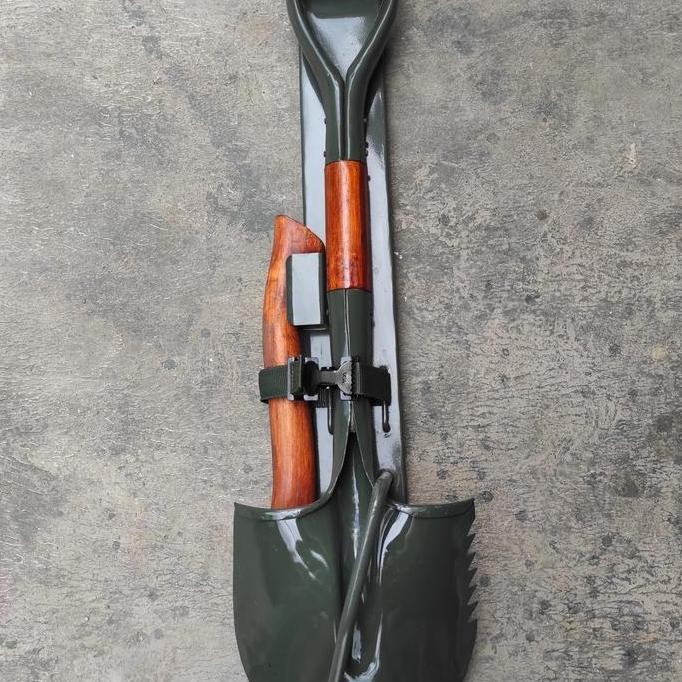 Kampak Sekop Universal. Kampak Sekop Gerigi Jeep, CJ, Willys