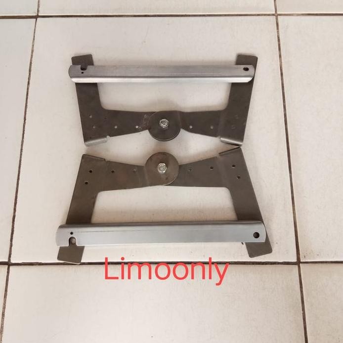 Engsel Tangga Lipat Alumunium / Breket 6 Caltex