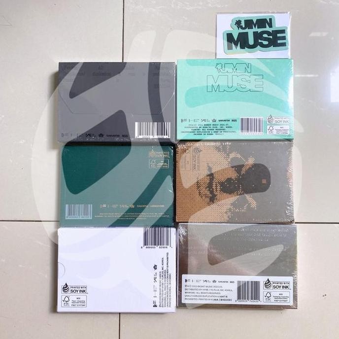 restock  [READY] BTS Jungkook Jimin V RM Suga Agust D Golden Face Muse Layover Indigo D-Day Solo Wev