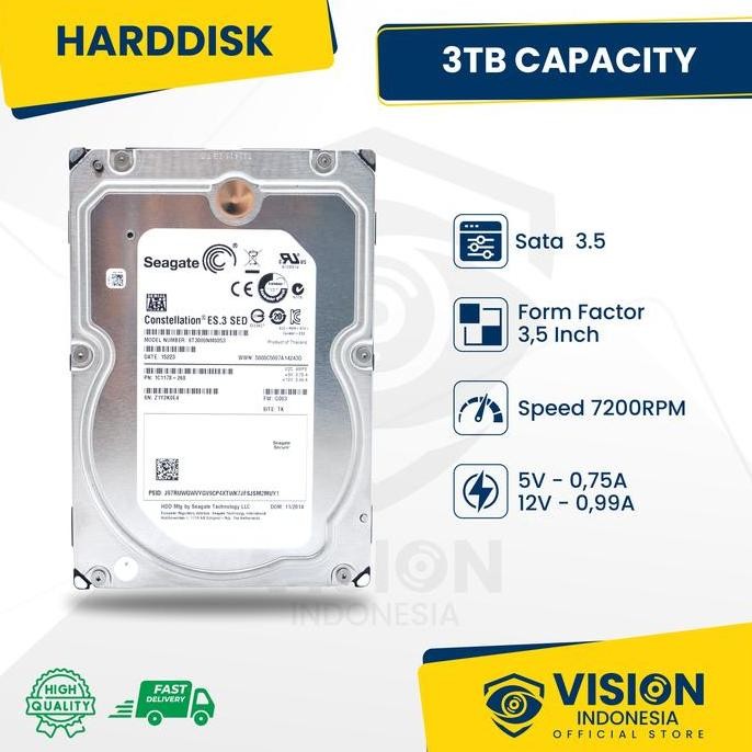 ready HARDDISK HDD 500GB / 1TB / 2TB / 3TB Garansi 1thn Rusak Ganti Baru