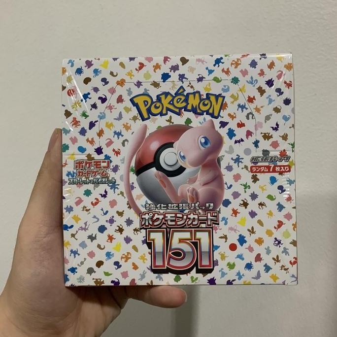 Pokemon Booster Box 151 - Pokemon TCG Japan