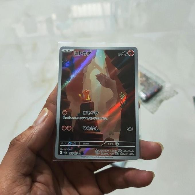 CHARMANDER  168/165  AR 151 HOLO ORI TCG POKEMON JAPANESE JEPANG