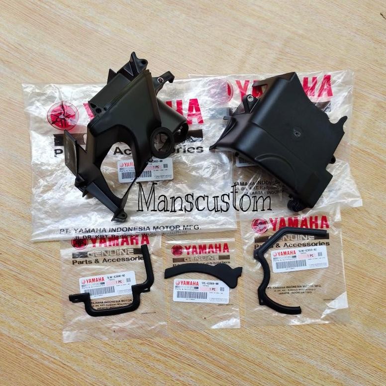 Cover mesin+karet cover blok mesin mio smile/sporty , mio soul fino karbu