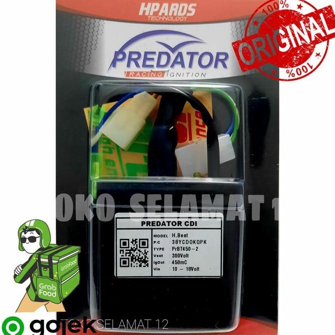 CDI PREDATOR HONDA BEAT SERIES CDI RACING BEAT - gratis ongkir