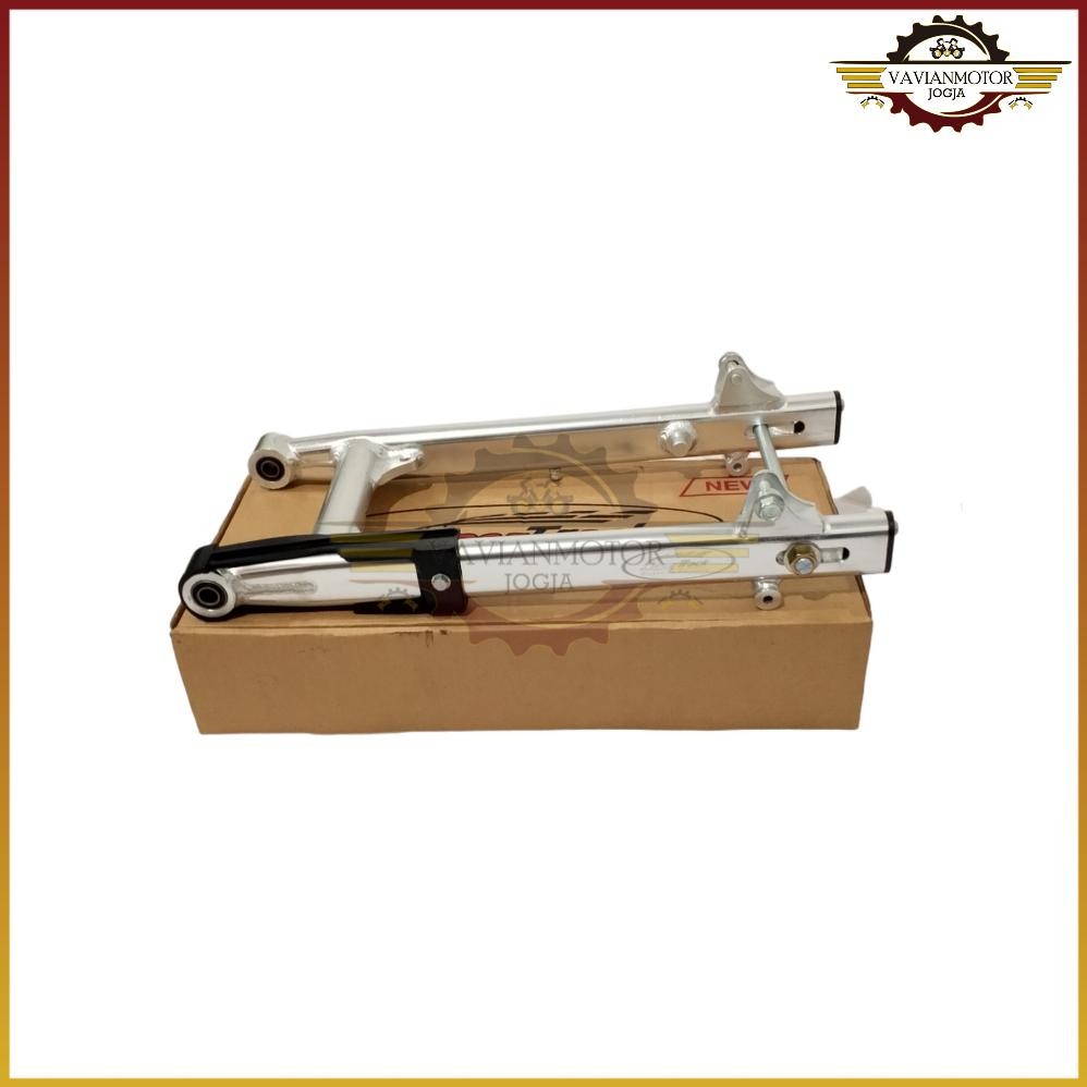 Swing Arm Sasis Supertrack Super Track Gen 2 Honda Karisma Kirana Silver