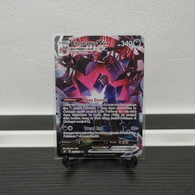Pokemon TCG Indonesia Eternatus VMAX S8b 247/184 CSR