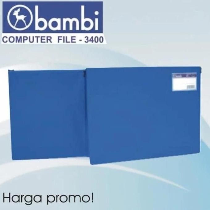

READY Computer File Bambi 3400 ( 14 7/8 x 11 ) Biru NEW