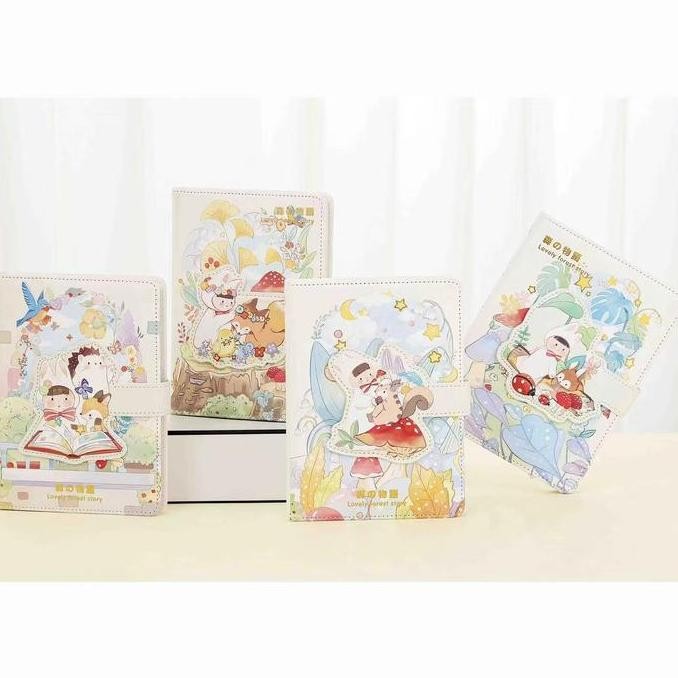 

READY Diary / Notebook LOVELY FOREST STORY / Agenda Import NEW
