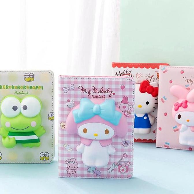 

READY BUKU DIARY JOURNALING SQUISHY MOTIF BINDER JOURNAL PLANNER BOOK CATATAN HARIAN ANAK SEKOLAH KARTUN NOTEBOOK MEMO NEW