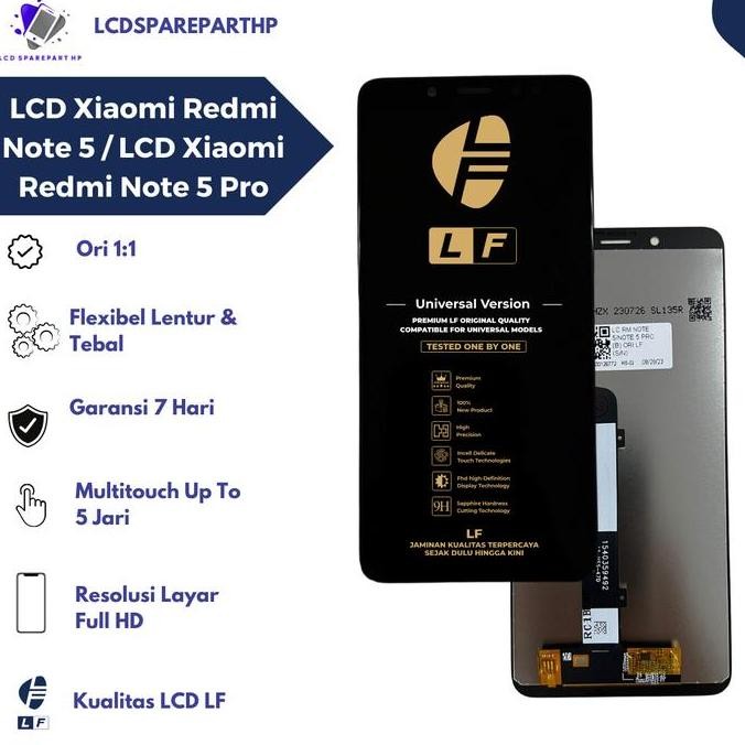 TERLARIS - LCD Xiaomi Redmi Note 5 / LCD Xiaomi Redmi Note 5 Pro Touchscreen