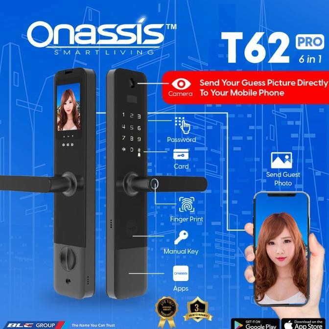 Smart Lock - Smart Home Onassis T62 Pro
