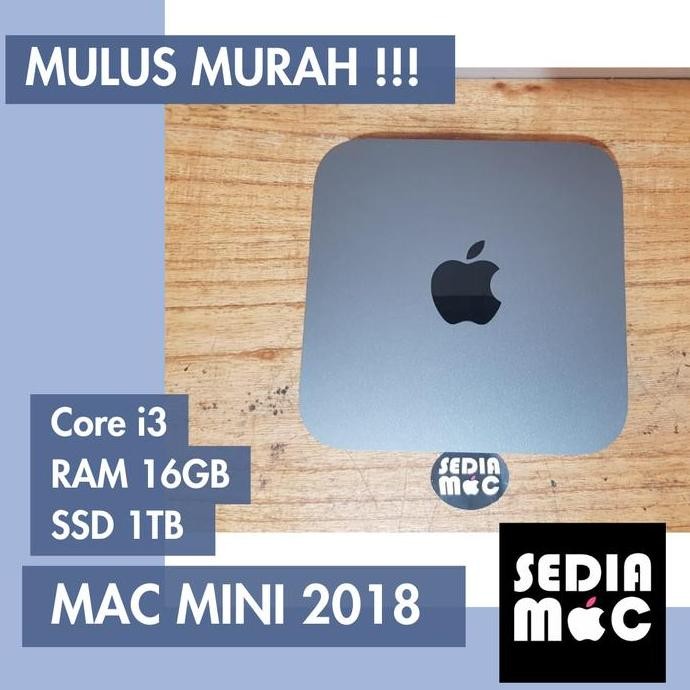 Macmini Mac Mini 2018 2020 8Gb 16Gb 32Gb New Stok