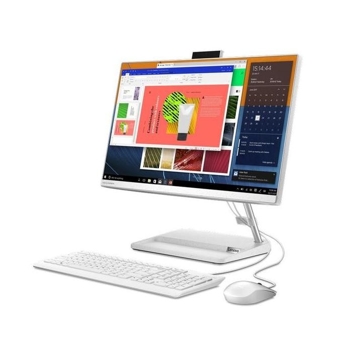 Pc Aio Lenovo 3 22Iap7-23Id Cel 7305 8Gb Ssd 256Gb Nodvd W11+Ohs 21.5" New Stok