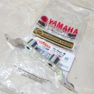 besi plat 14D breket dudukan pegangan plat nomer nomor depan nopol tameng dasi Mio Soul ori ygp