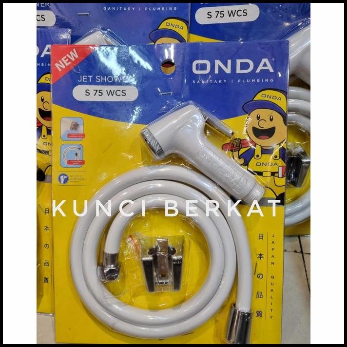 Jet Shower Onda S75WCS/Jet Shower Closet Onda Putih/White