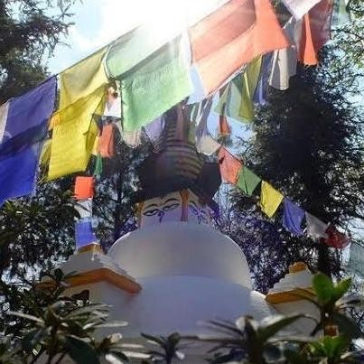 Bendera Nepal Aksesoris Kemah Praying Flag Nepalese Tibetan