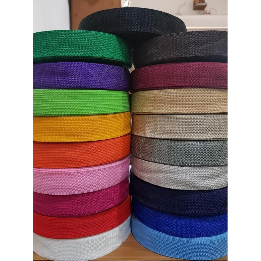 baru Tali Webbing 3.5 cm / Webbing Tas / Bisban 3.5 cm