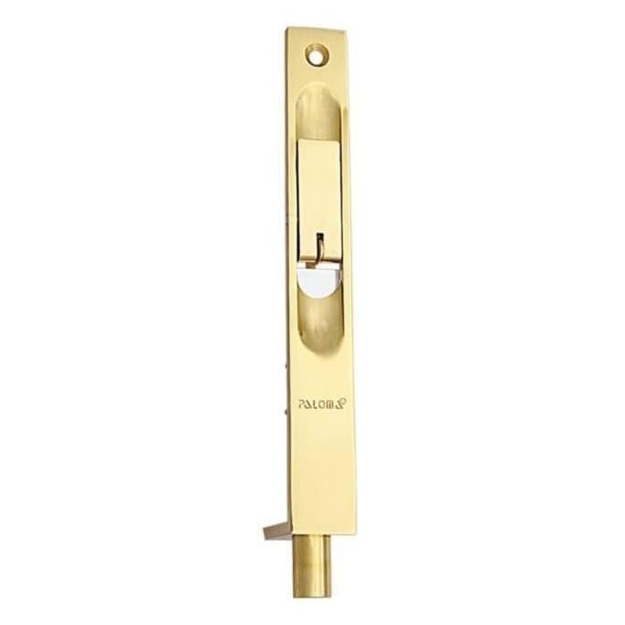 Grendel Tanam Paloma 6 Inch Flush Bolt Kuning Gold Slot Pintu Fbp 601