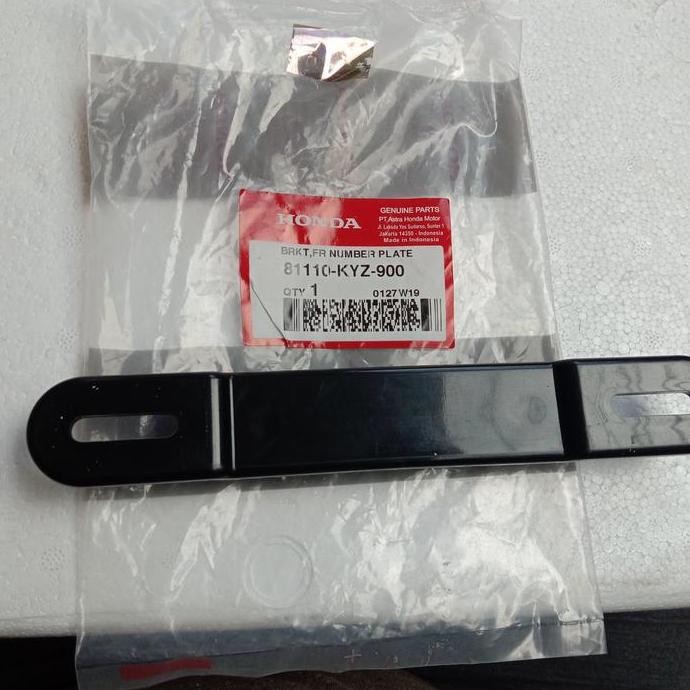 Bracket dudukan plat Nomer Depan SUPRA GTR150 - SUPRA X125 HELM IN