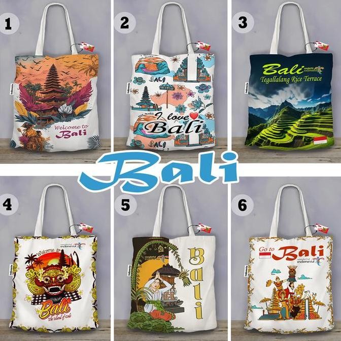 baru Tote bag wanita BALI tas oleh oleh BALI