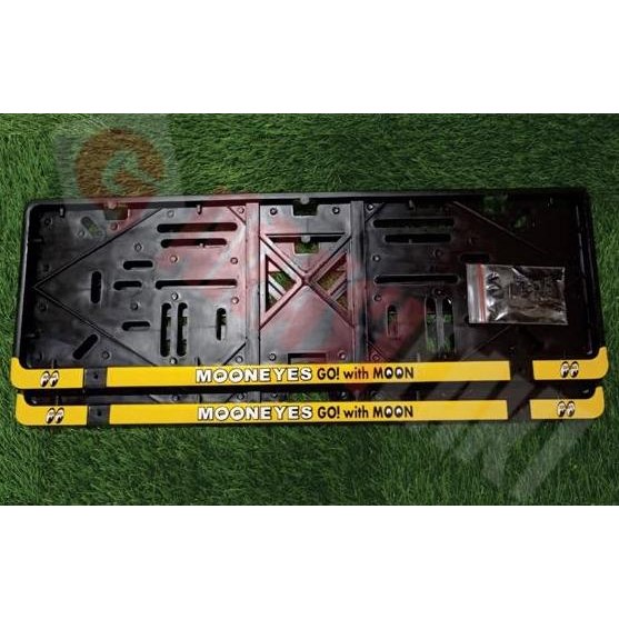 Bracket tatakan plat nomor MOONEYES