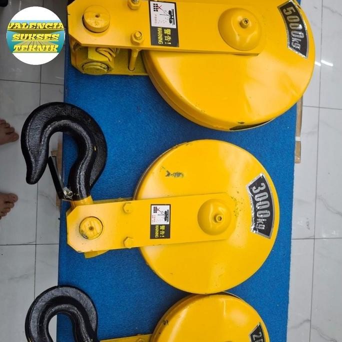 Hook Bottom 5000kg Wire Rope Hoist 5 Ton
