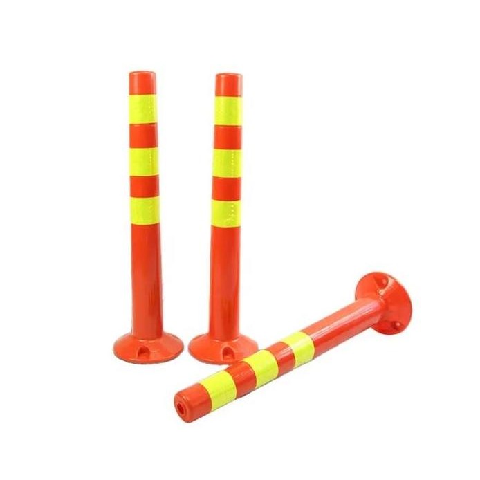 TERLARIS TIANG PARKIR KERUCUT TANDA PARKIR TINGGI 70 CM PVC COD MURAH