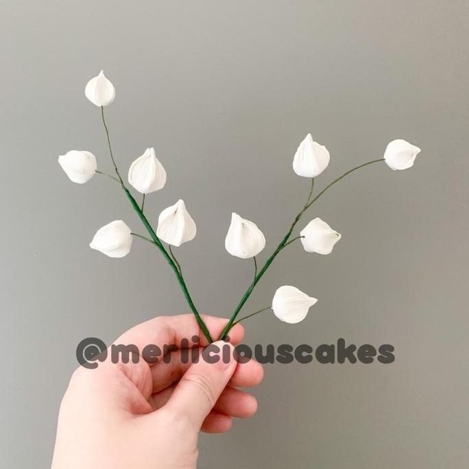 

Buds Bunga Gumpaste Flower Cake Kue Topper