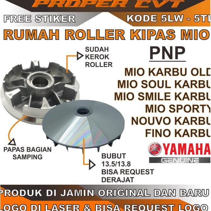 RUMAH ROLLER MIO KARBU MIO SPORTY RUMAH ROLLER MIO SOUL RACING 5LW