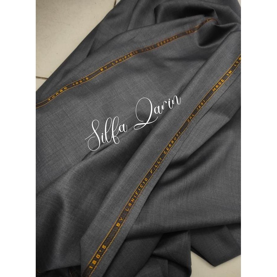 ready Kain Bahan Celana Wool Cerruti 1881 By Lanificio In Italy