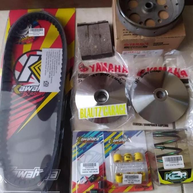 Paket upgrade cvt Mio sporty ,Mio soul, Mio smile, Fino karbu