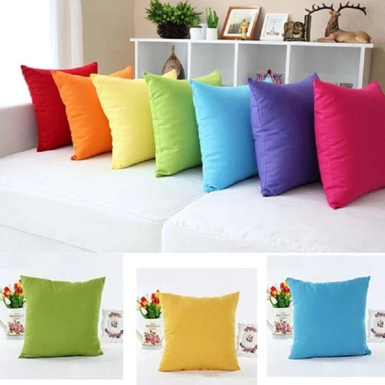 Sarung BANTAL SOFA 40 x 40  polos / Cover Bantal Sofa Elastis