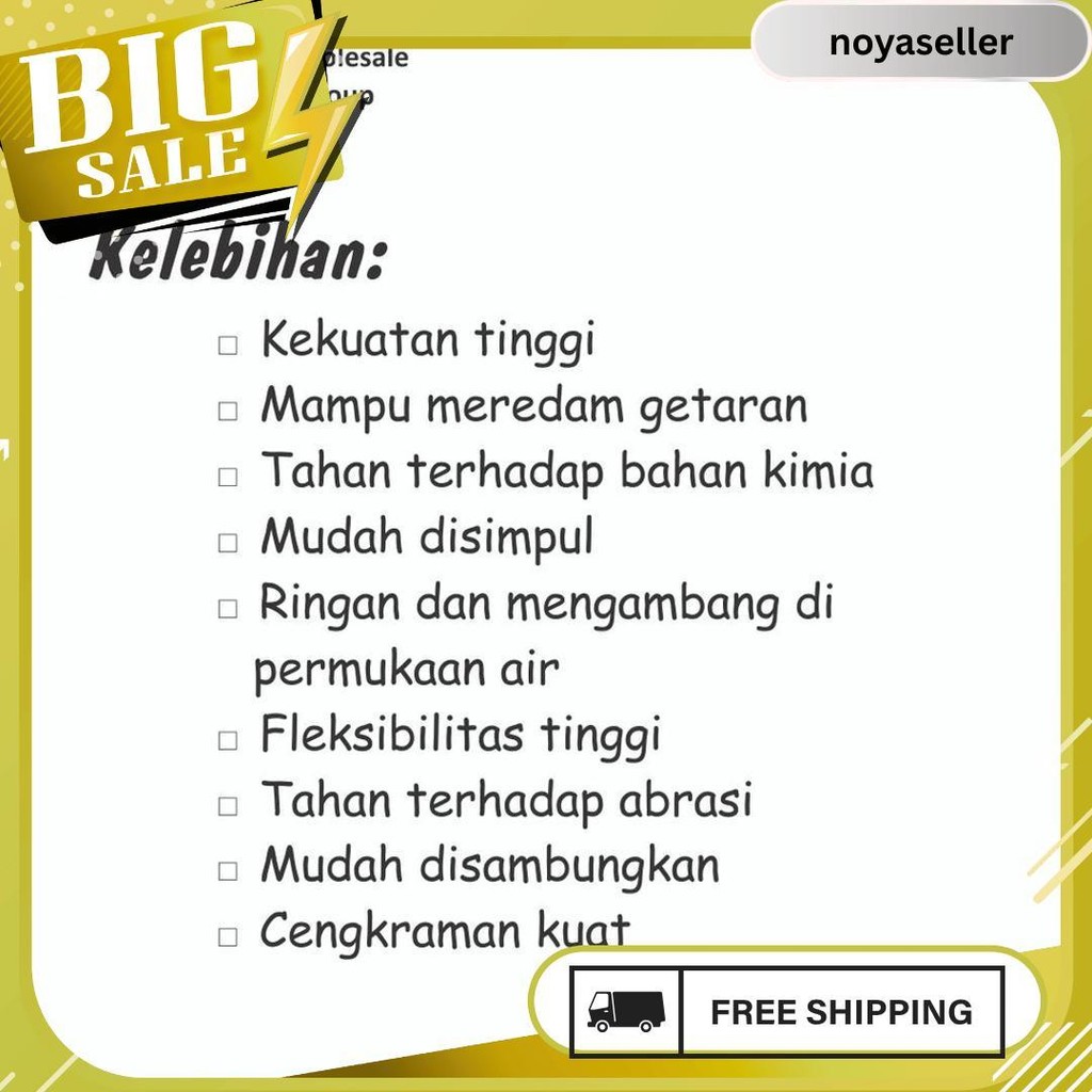 

Tali Tampar Ukuran 2Mm Panjang 220 Meter Flash Sale