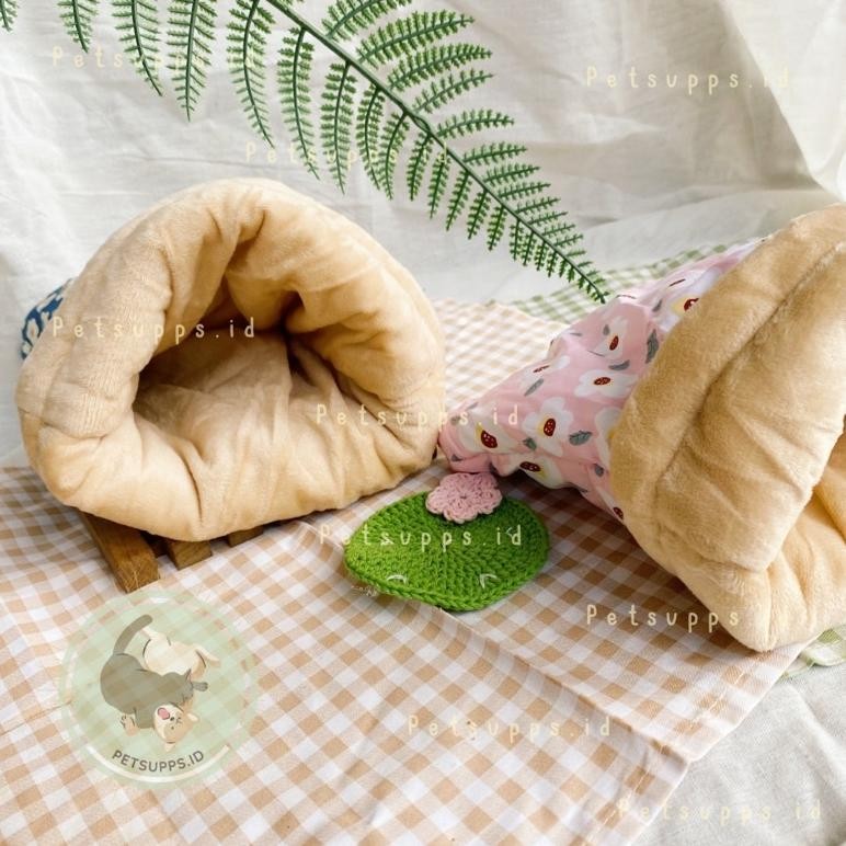 Premium Snuggle Sack Guinea Pig Hedgehog Sugar Glider Hamster | Pouch Rumah Hewan Peliharaan Kecil |