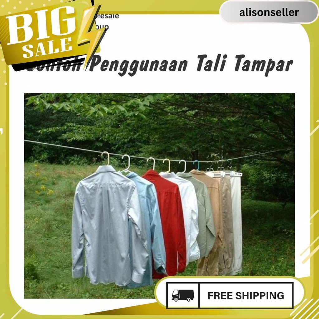 

Tali Tampar Ukuran 4Mm Panjang 220 Meter Termurah