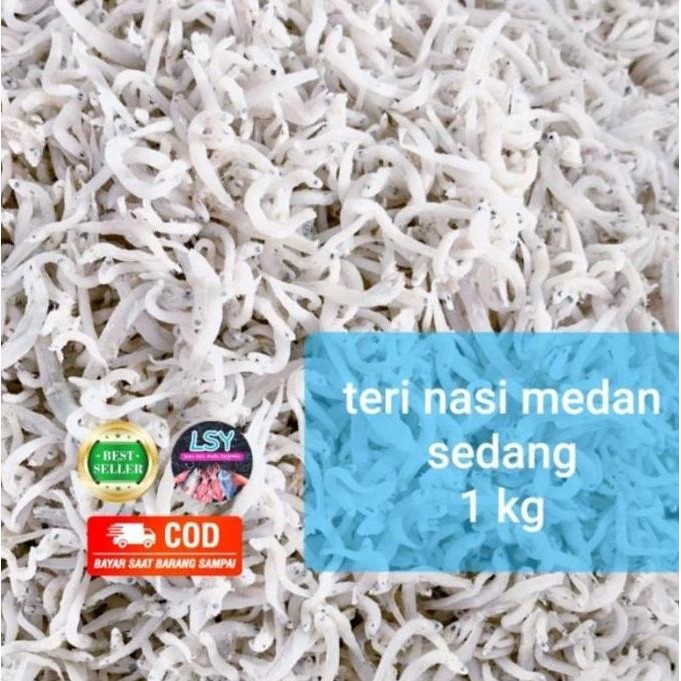 

Ikan Asin Teri Nasi Medan Size Sedang 1Kg