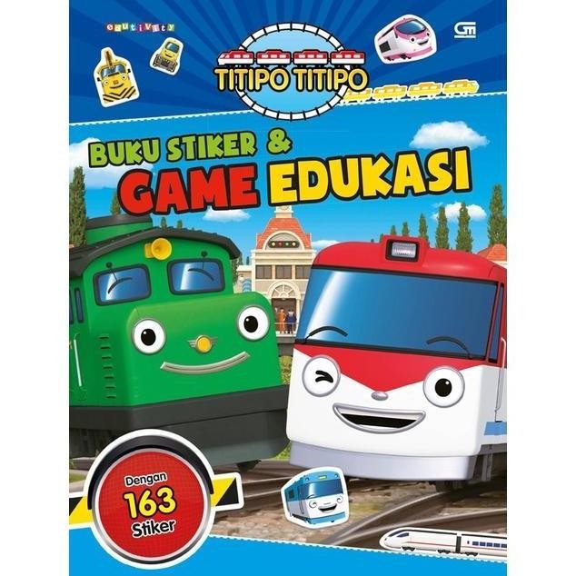 Terbaru Titipo: Buku Stiker & Game Edukasi