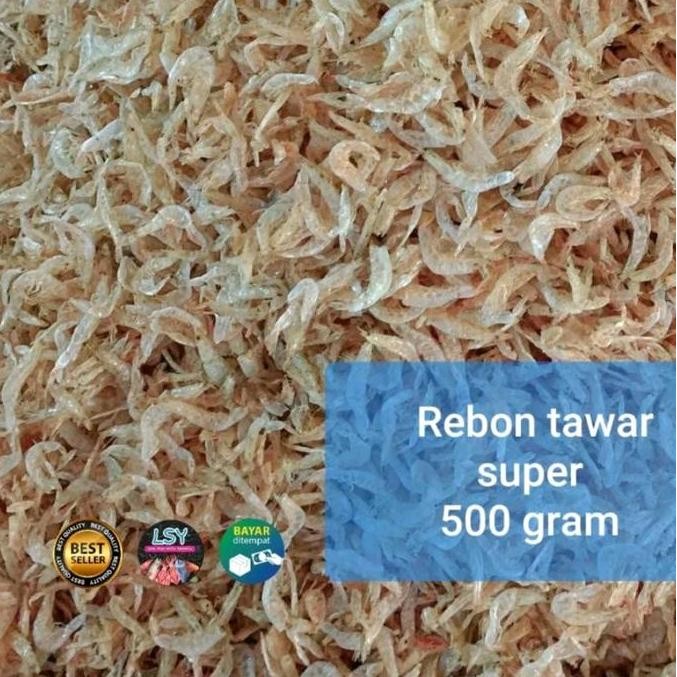 

Udang Rebon Tawar Super 500Gr Asli Tawar