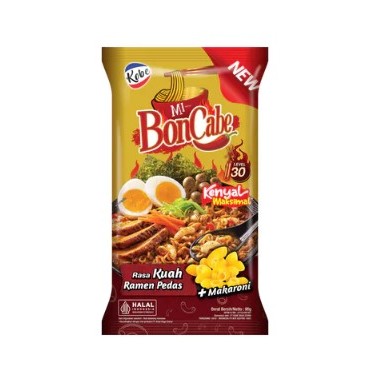 

Kobe Mi Ramen Boncabe Extra Makaroni Level 30 90gr