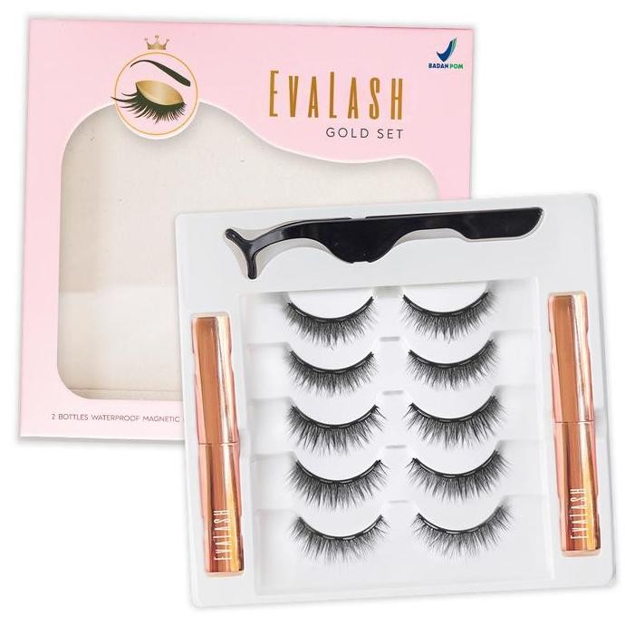 EVALASH NATURAL | GOLD MIX BULUMATA EVA LASH MAGNETIC EYELASH