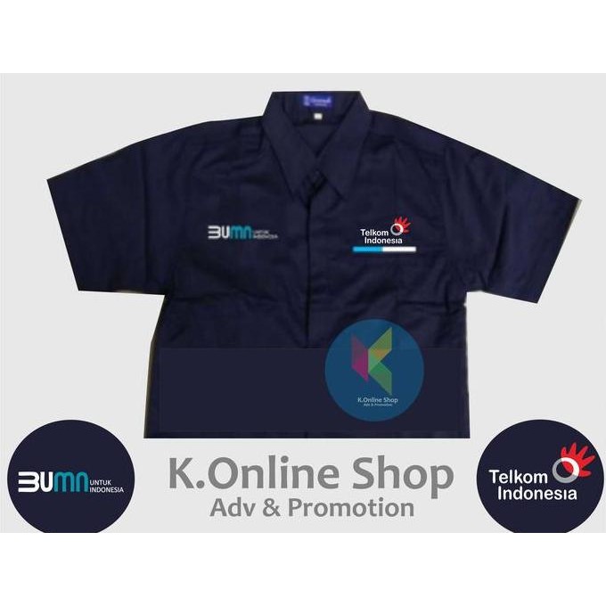 KEMEJA BUMN TELKOM INDONESIA SERAGAM BUMN TELKOM INDONESIA BAJU BUMN