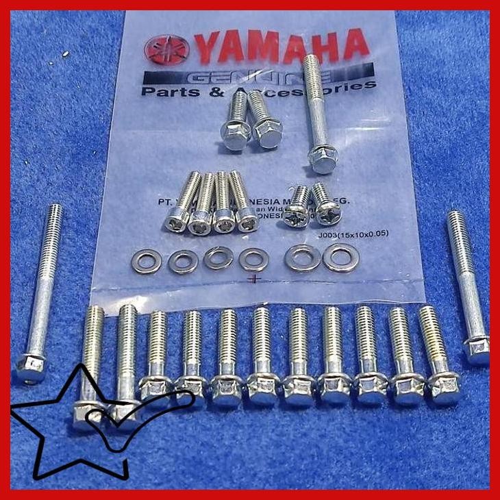 [BLR] BAUT BLOK CVT COVER CVT BOLT CVT MIO SPORTY MIO SOUL MIO SMILE 5TL