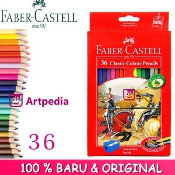 

Pensil Warna Faber Castell 36 Warna