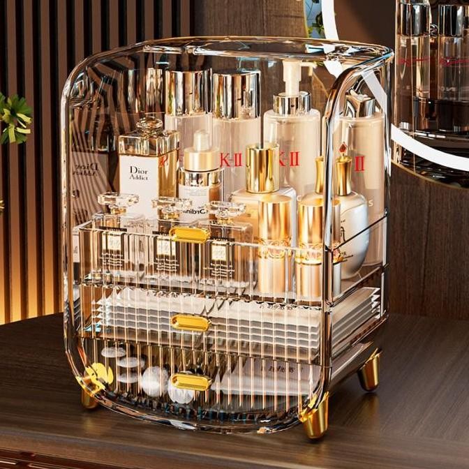 Rak Makeup, Skincare dan tik Dengan Laci Mewah/makeup rack laci