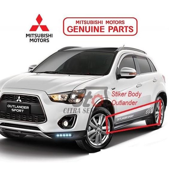 

Stiker Body Outlander Kiri Kanan Mm904 Mm905