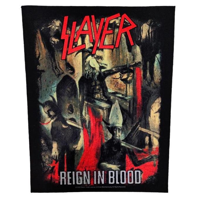 SLAYER REIGN IN BLOOD BACKPATCH