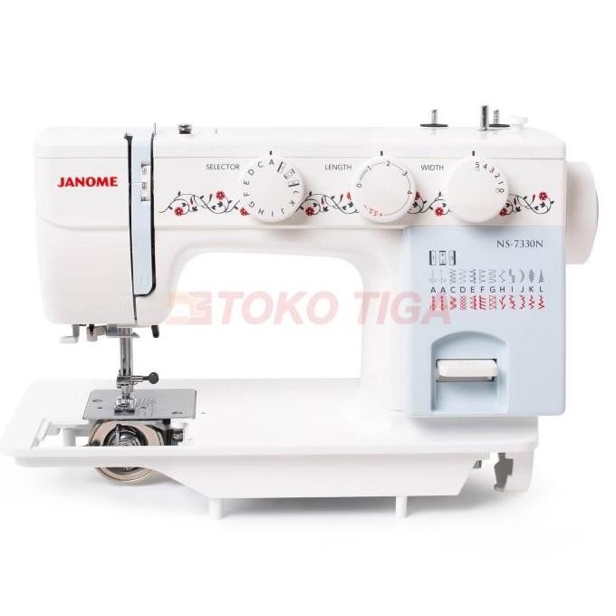Mesin Jahit Semi Portable JANOME 7330 N / 7330N Body Besi