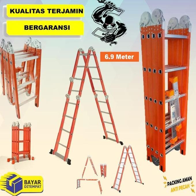 BLACKFOOT - TANGGA LIPAT MULTI FUNGSI / TANGGA MULTI PURPOSE