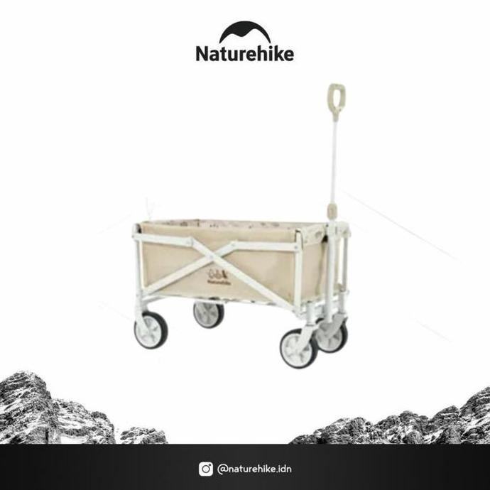 Mini Troli Lipat Naturehike CNH22JU012 Folding Camping Trolley